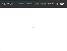 Tablet Screenshot of hexagonconsulting.net